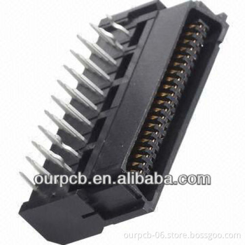1.27mm SCSI CEN-Type Connector with Polyester Insulator Material